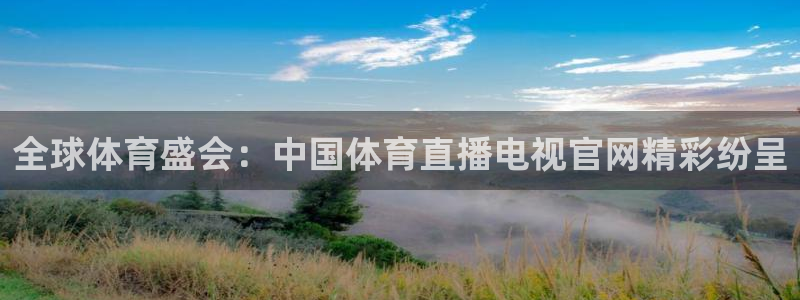 全球体育盛会：中国体育直播电视官网精彩纷呈