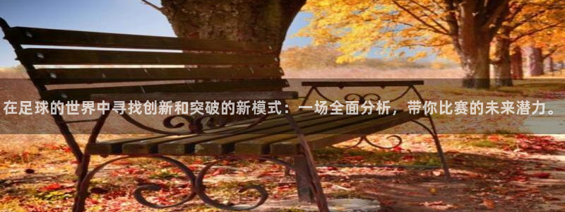 在足球的世界中寻找创新和突破的新模式：一场全面分析，带你比赛的未来潜力。